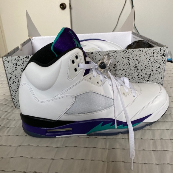 Jordan 5 white grape - Picture 2 of 9